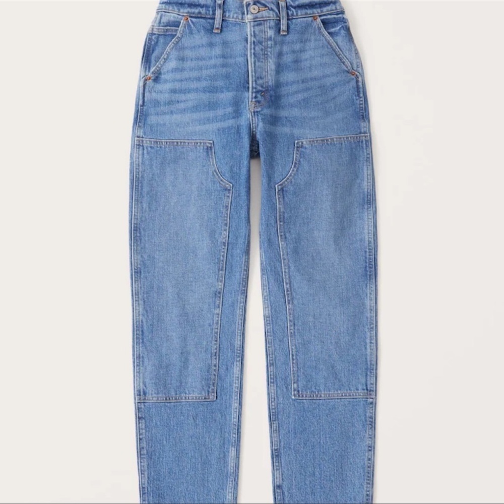 ABERCROMBIE AND FITCH THE DAD HIGH RISE JEAN - Picture 7 of 8
